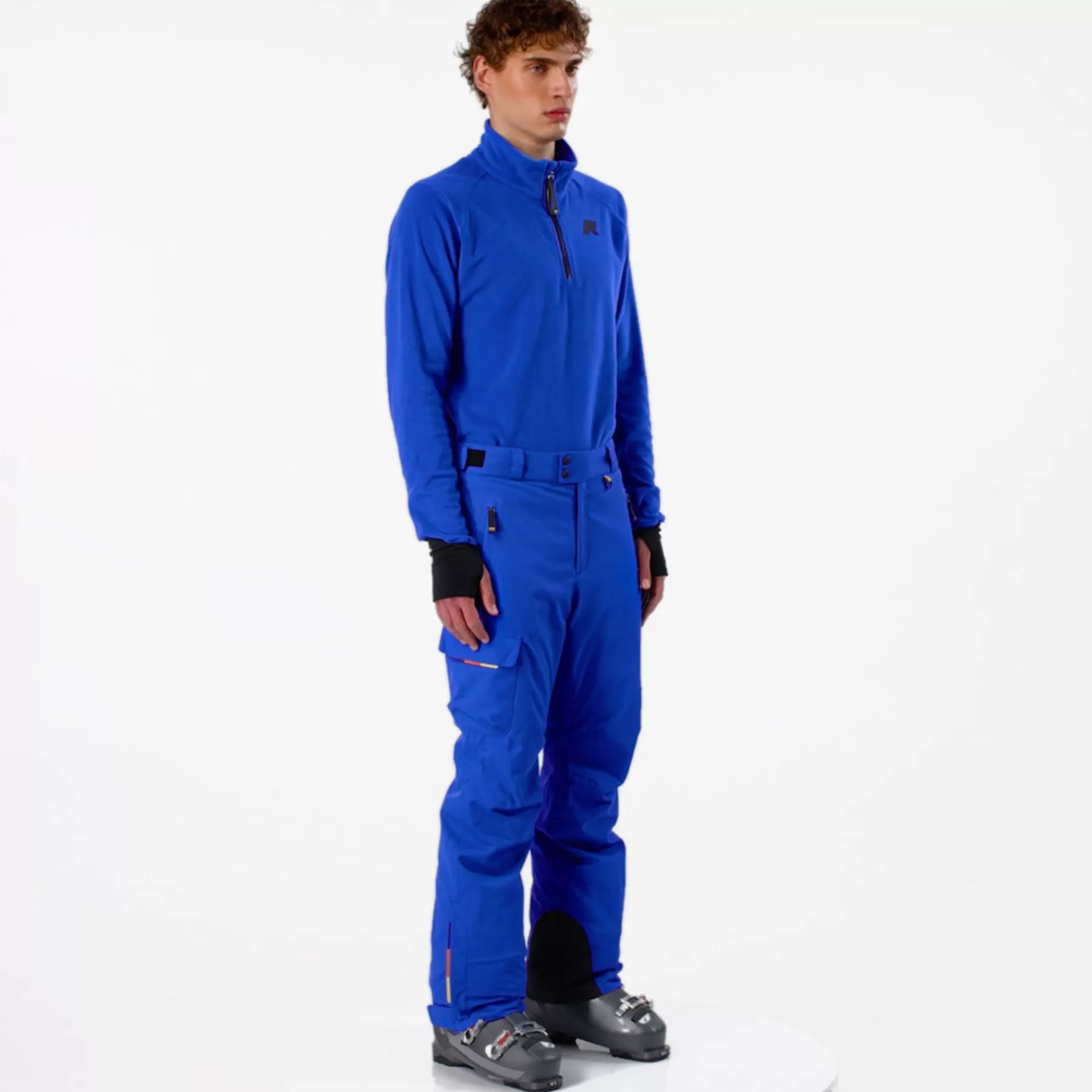 Man K-WAY Avrieux Micro Twill 2 Lagenblauw Royal Marine