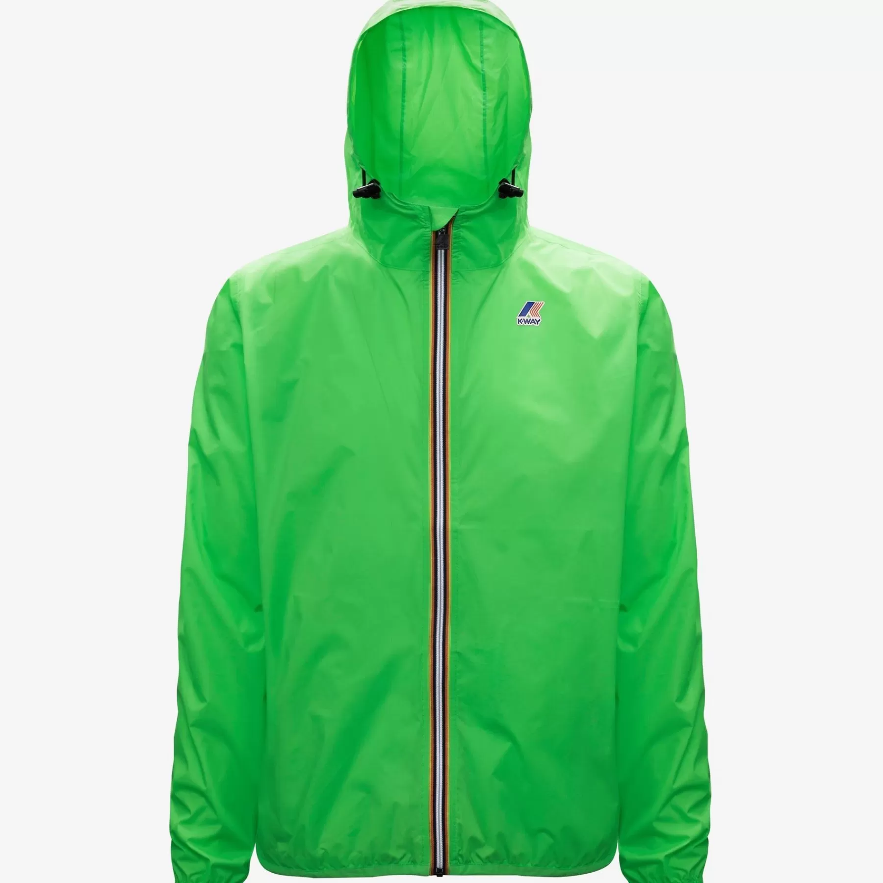 Vrouw K-WAY De Echte 3.0 Claudegreen Fluo