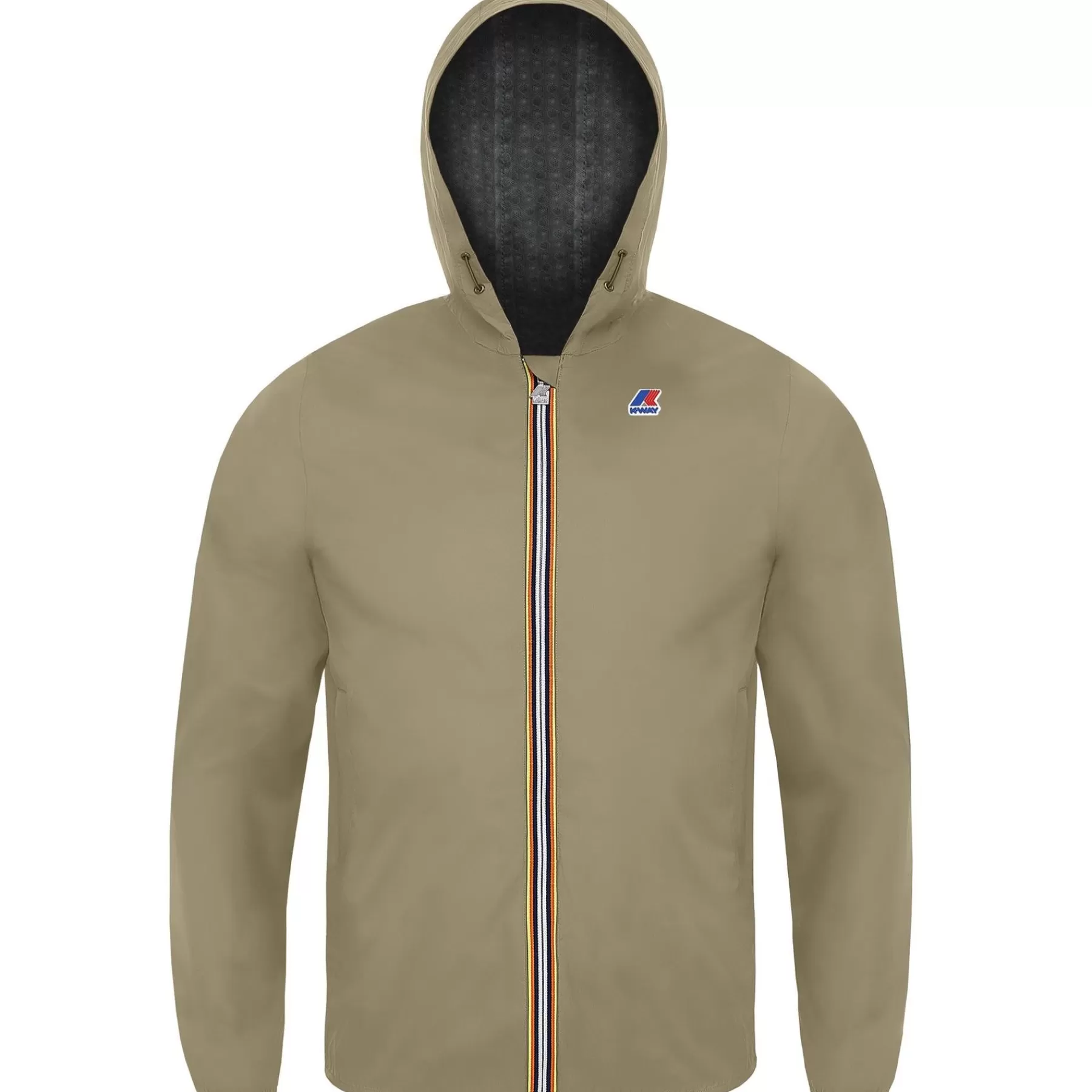 Man K-WAY Jack Plus.Dotbeige Khaki