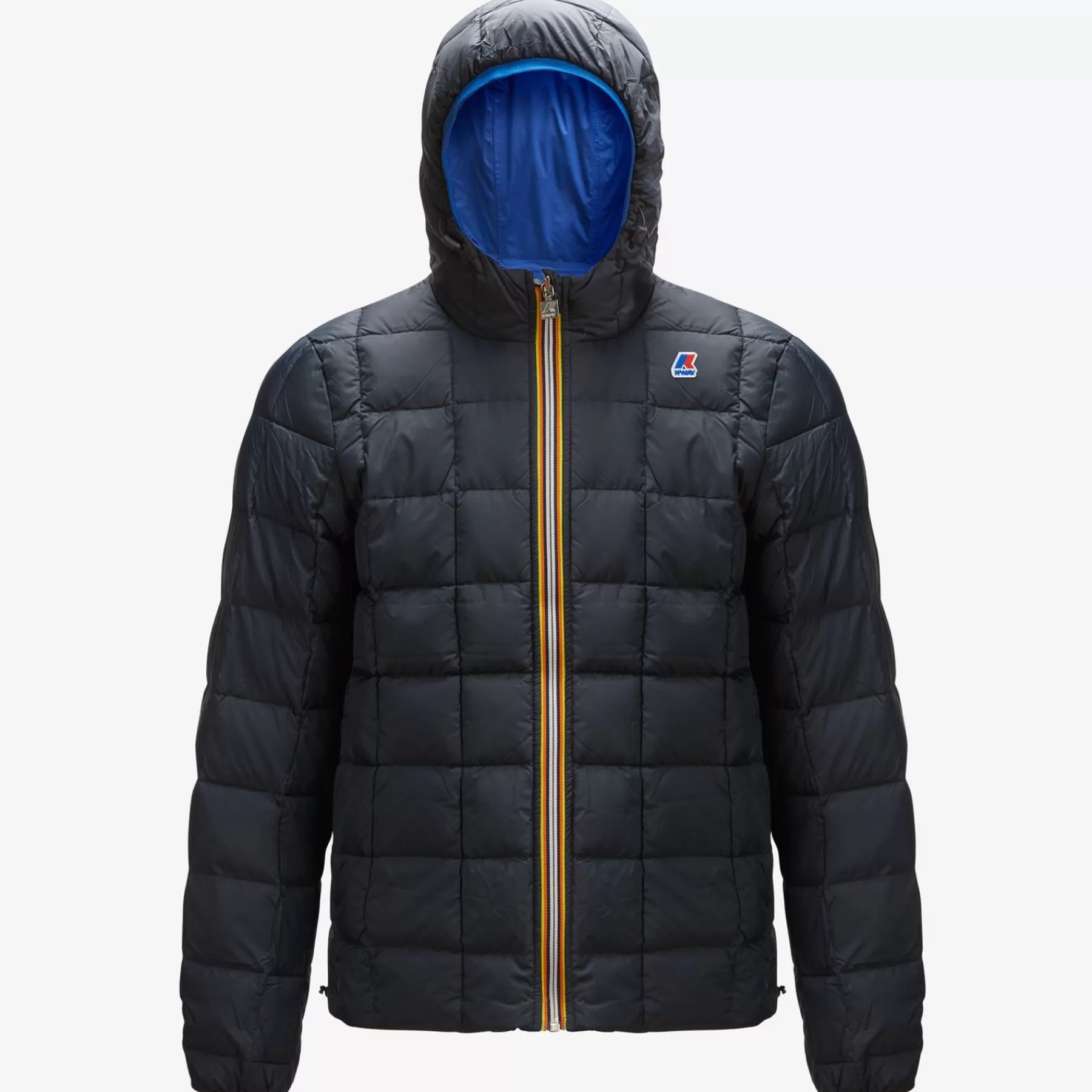 Kinderen K-WAY Jacques Thermo Plus.2 Omkeerbaar Blauw Royal Marine-Blauwe Diepte