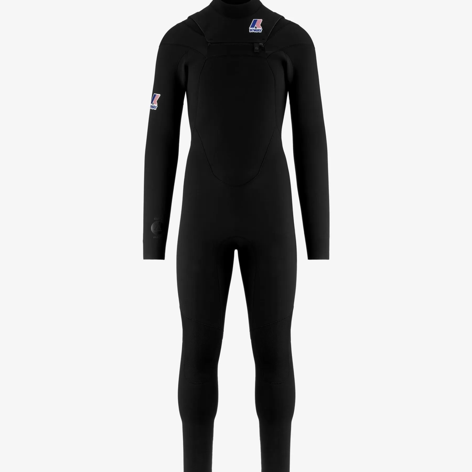 Vrouw K-WAY Lang Wetsuitzwart-Zwart