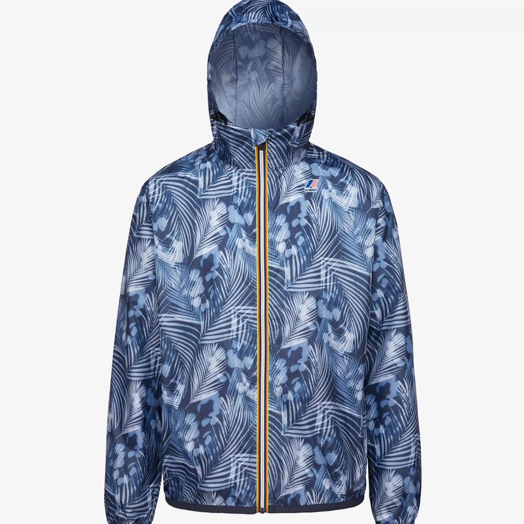 Vrouw K-WAY Le Vrai 3.0 Claude Grafischblauw Indigo Jungle