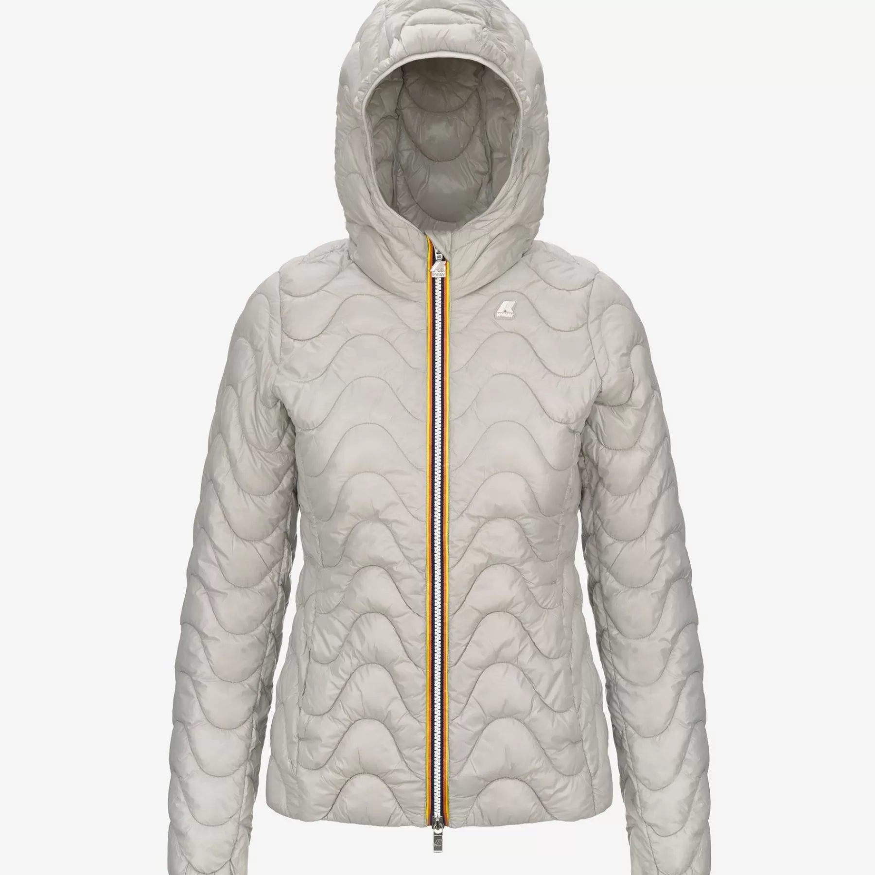 Vrouw K-WAY Lily Gewatteerd Warmbeige Lt