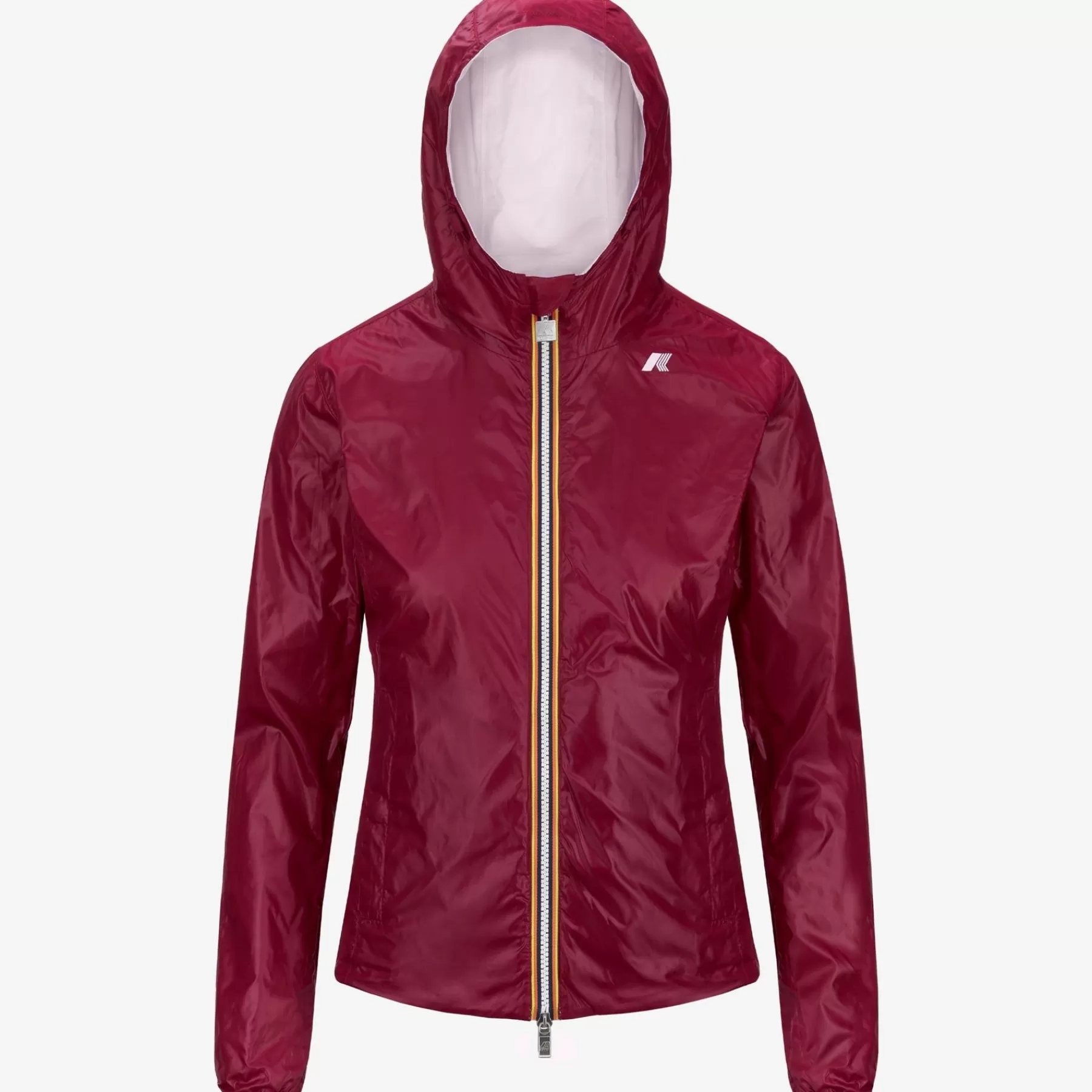 Vrouw K-WAY Lily Plus.2 Omkeerbaarwit-Rood D