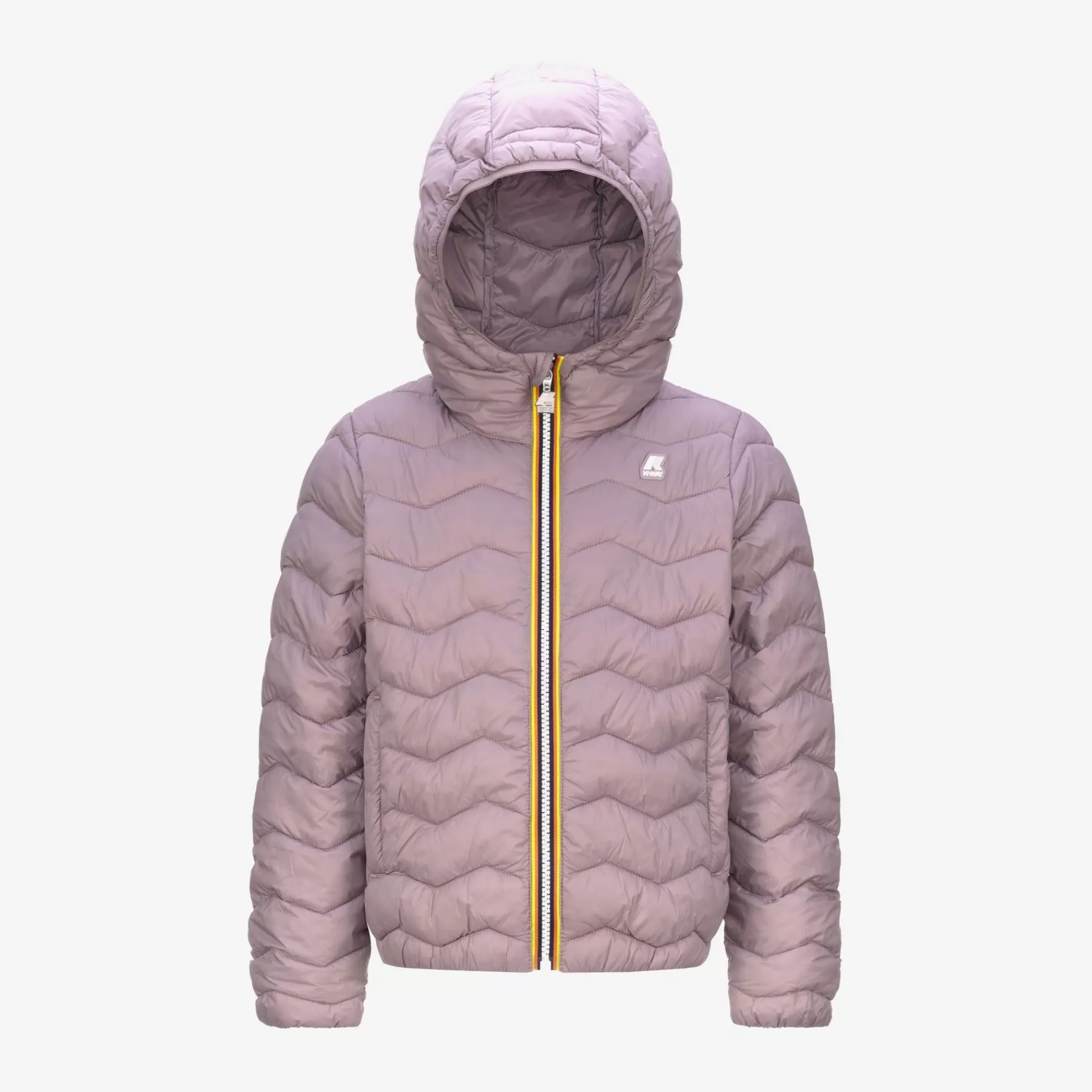 Kinderen K-WAY P. Jack Gewatteerd Warmviolet Stof