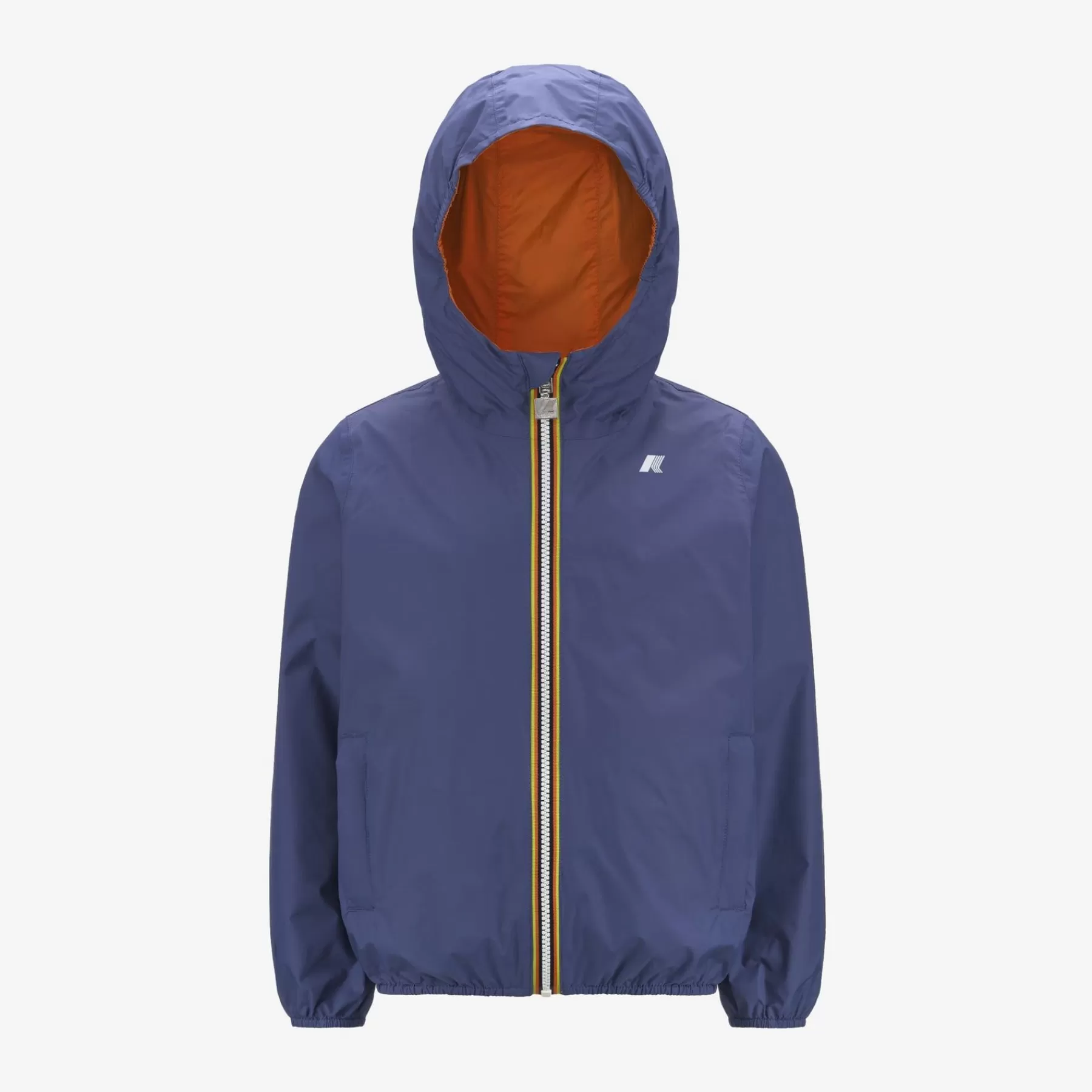 Kinderen K-WAY P. Jake Plus.2 Omkeerbaar Blauw Fiord-Oranje Md