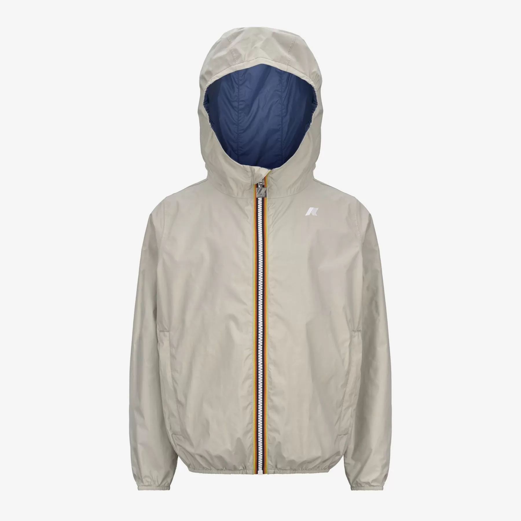 Kinderen K-WAY P. Jake Plus.2 Omkeerbaarbeige L-Blauw F