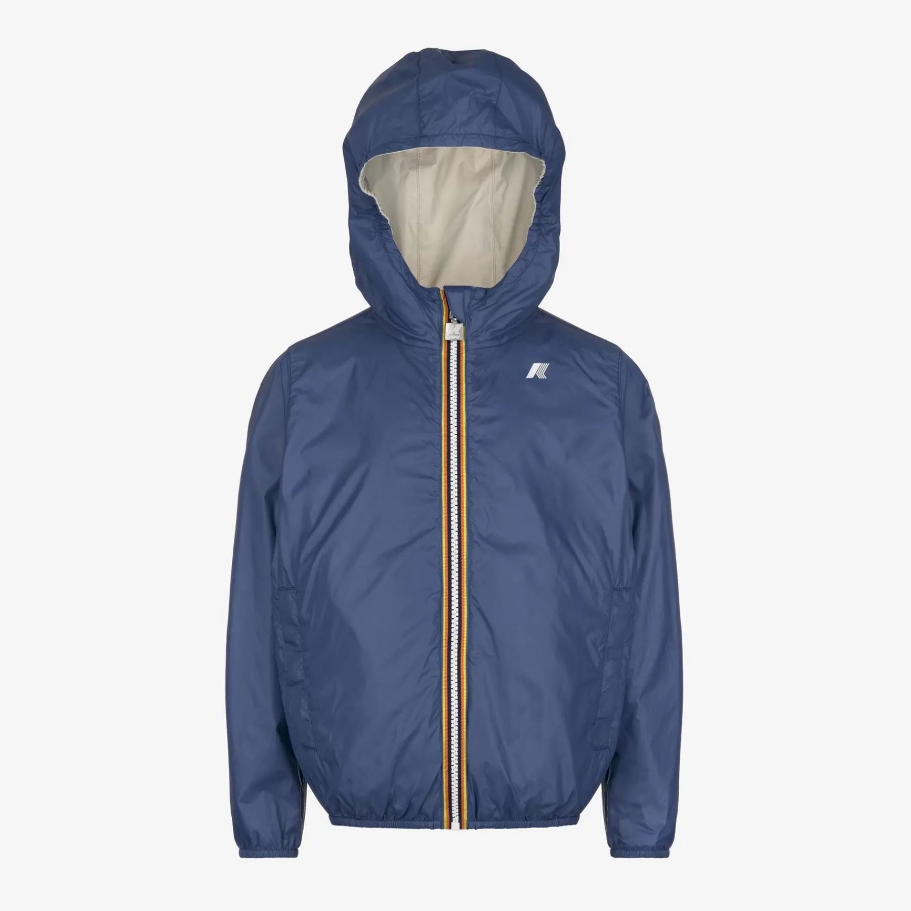 Kinderen K-WAY P. Jake Plus.2 Omkeerbaarbeige L-Blauw F