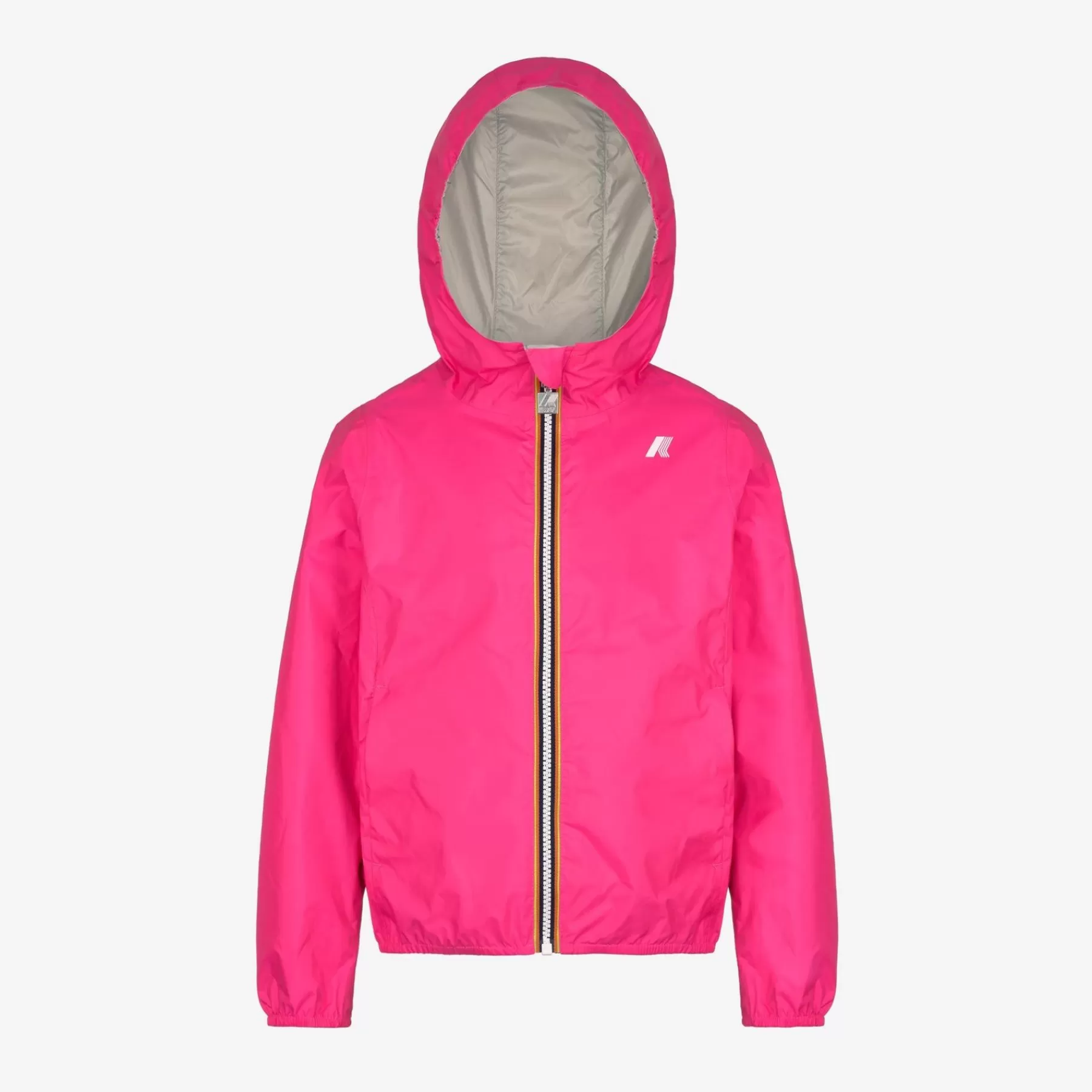 Kinderen K-WAY P. Lily Eco Plus Omkeerbare Fluofucsia Fluo