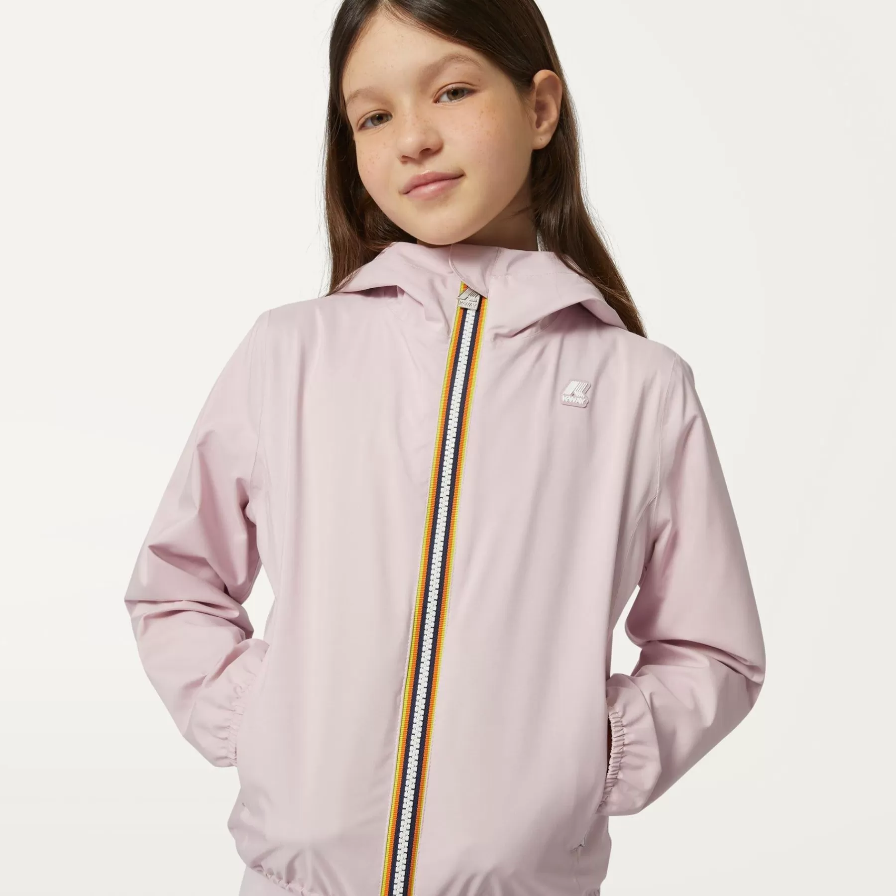 Kinderen K-WAY P. Lily Stretch Poly Jerseyroze Rose