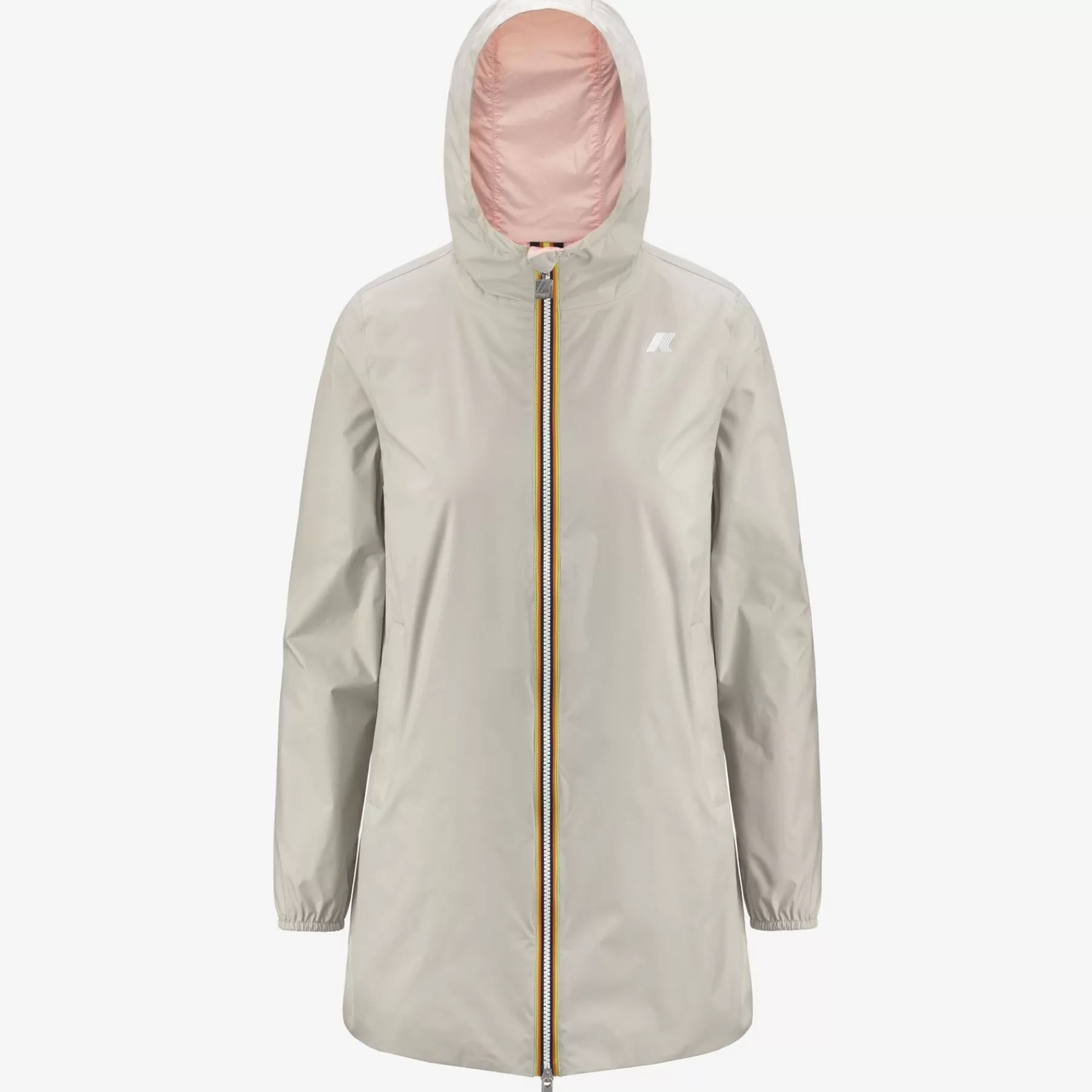 Vrouw K-WAY Sophie Plus.2 Omkeerbaarbeige Lt-Roze