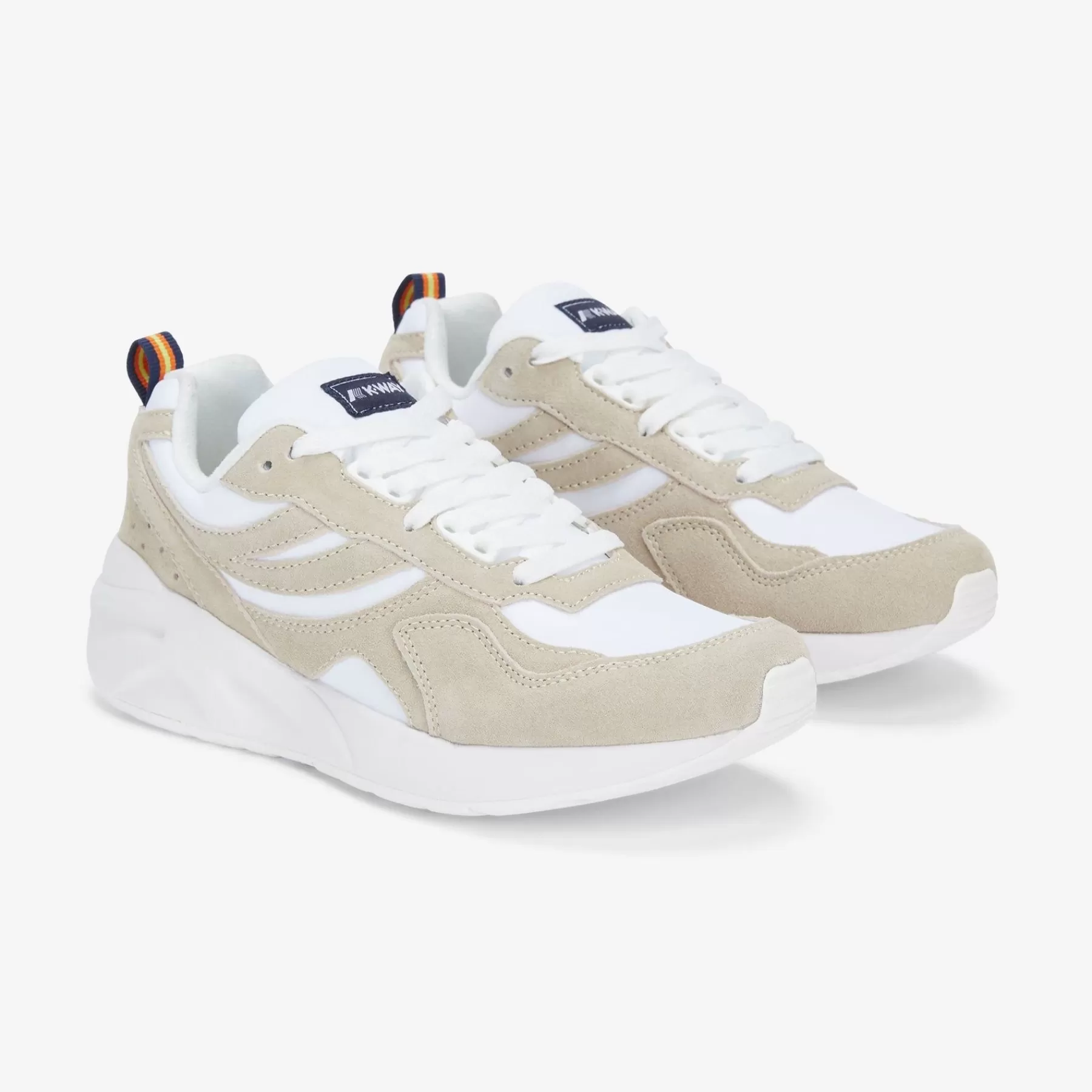 Vrouw K-WAY Training 3.0 Veterswit-Beige