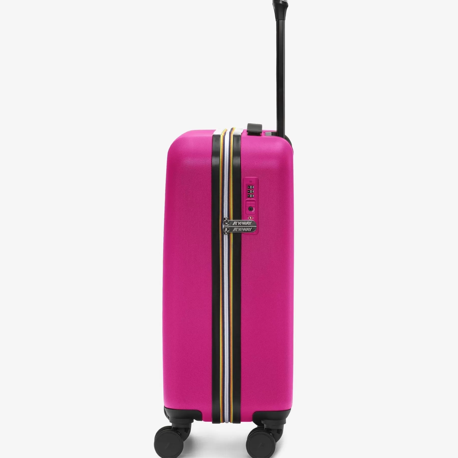 Vrouw K-WAY Trolley Kleinroze Pauw-Blauw Md Kobalt