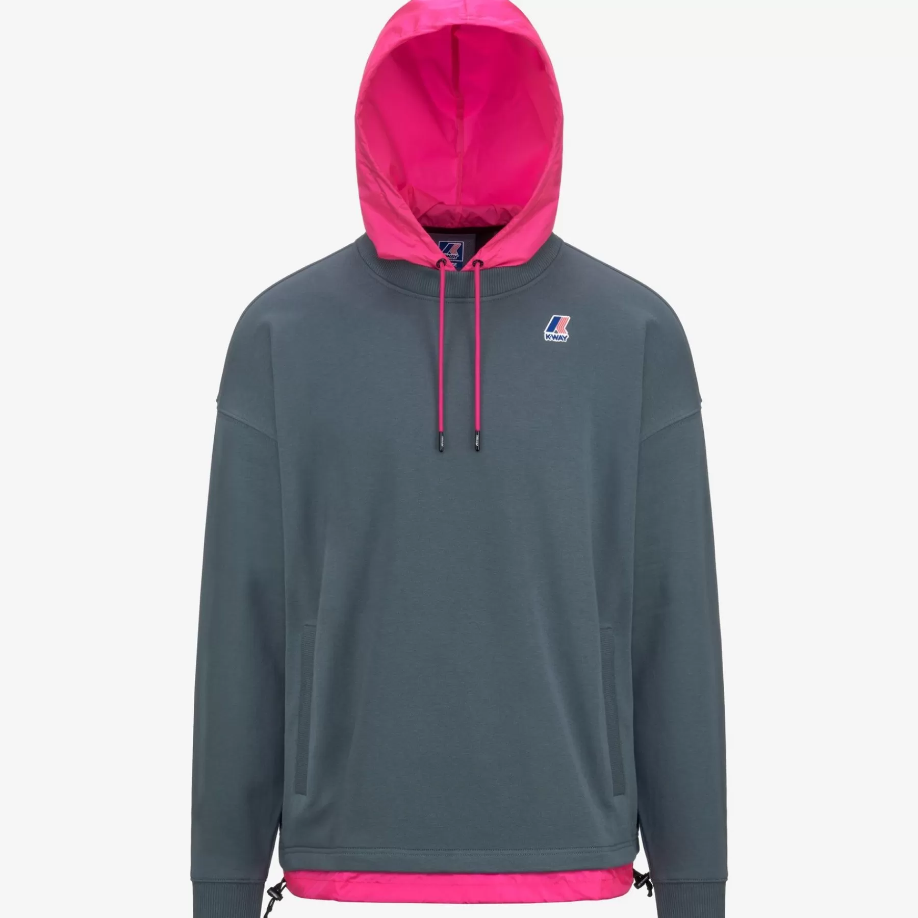 Vrouw K-WAY Le Vrai Donatien Nylon Pcgrey Everest-Roze Intense